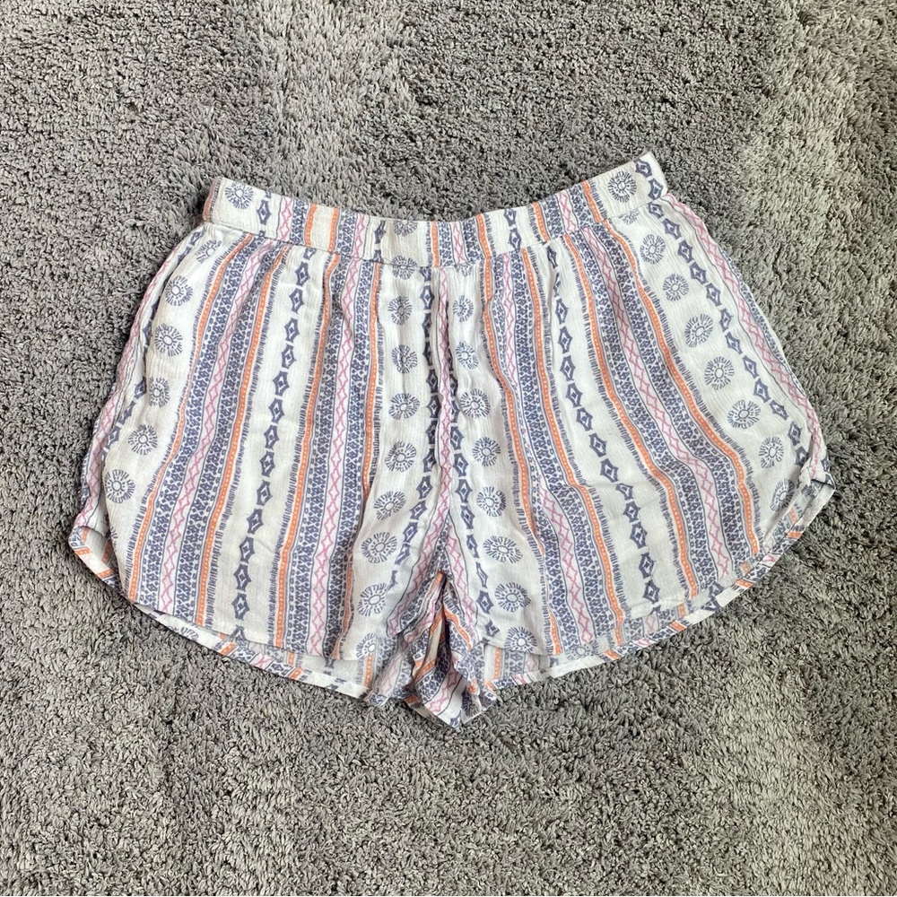 Abercrombie Flowy Patterned Shorts